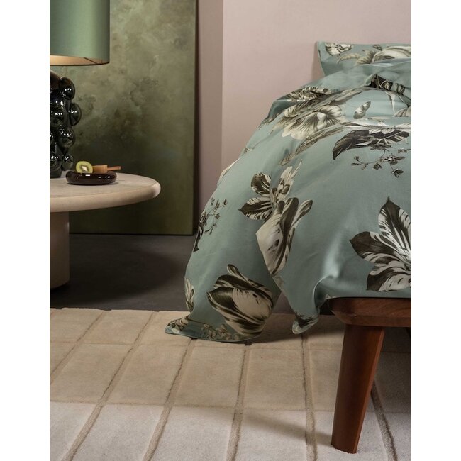 Essenza Florean Dusty teal Dekbedovertrek