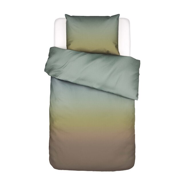 Essenza Lunare Dusty teal Dekbedovertrek