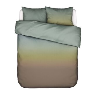 Essenza Lunare Dusty teal Dekbedovertrek