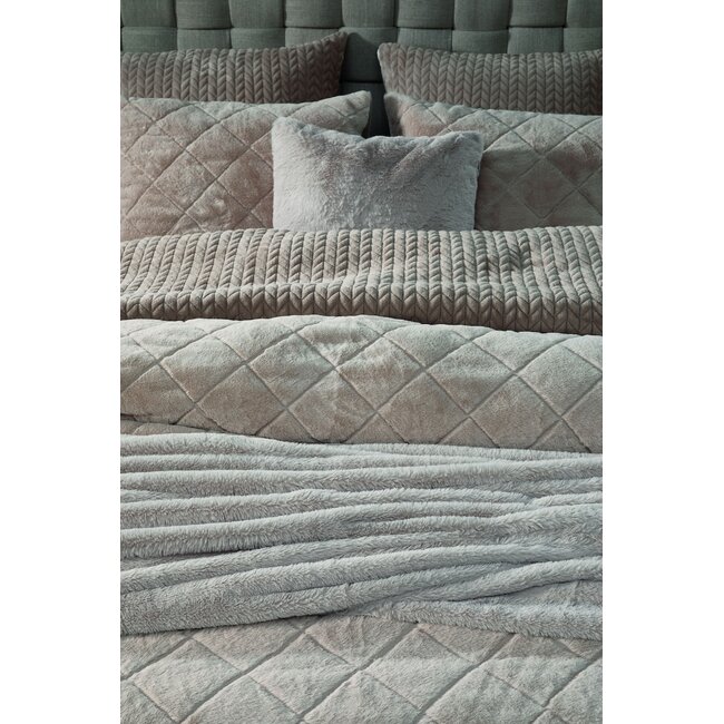 Rivièra Maison Whisper Soft Taupe dekbedovertrek