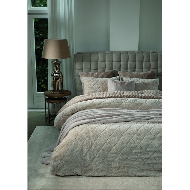 Rivièra Maison Whisper Soft Taupe dekbedovertrek