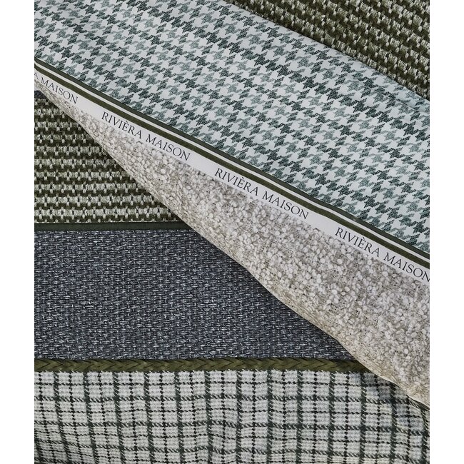 Rivièra Maison Tailor Blauw Groen dekbedovertrek