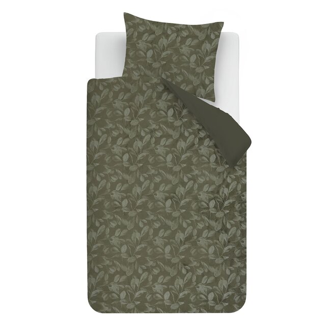 Rivièra Maison Sanu Olive Green dekbedovertrek