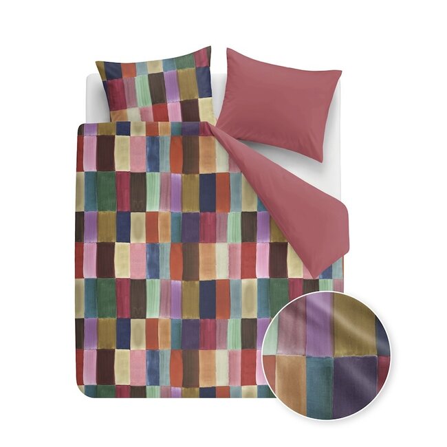Oilily Fiesta Blocks Multi dekbedovertrek