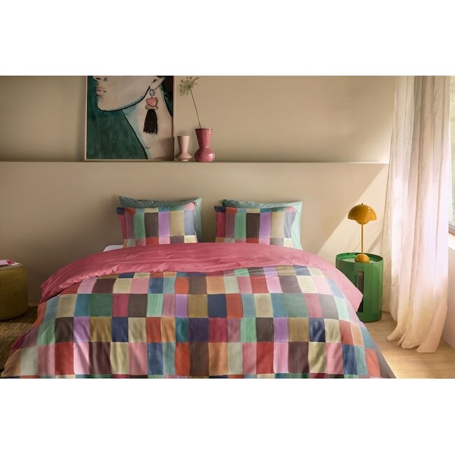 Oilily Fiesta Blocks Multi dekbedovertrek