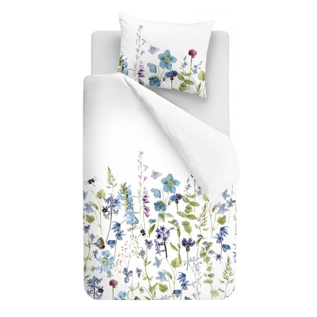 Marjolein Bastin Blue Garden Blauw dekbedovertrek