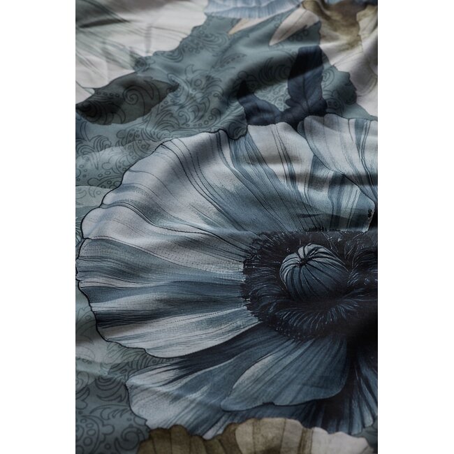 Kardol by Beddinghouse Papavero Blauw dekbedovertrek