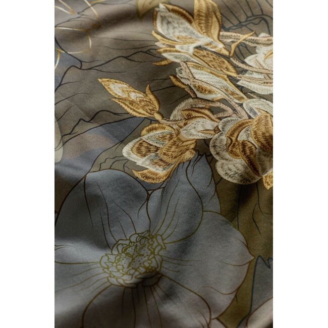 Kardol by Beddinghouse Flornatus Olive Green dekbedovertrek