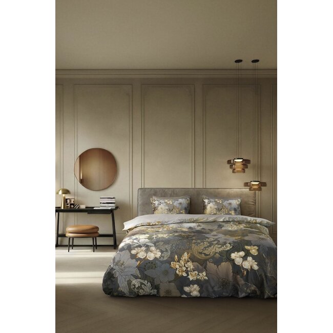 Kardol by Beddinghouse Flornatus Olive Green dekbedovertrek