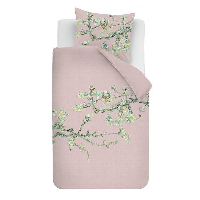Beddinghouse x Van Gogh Museum Blossom Roze dekbedovertrek