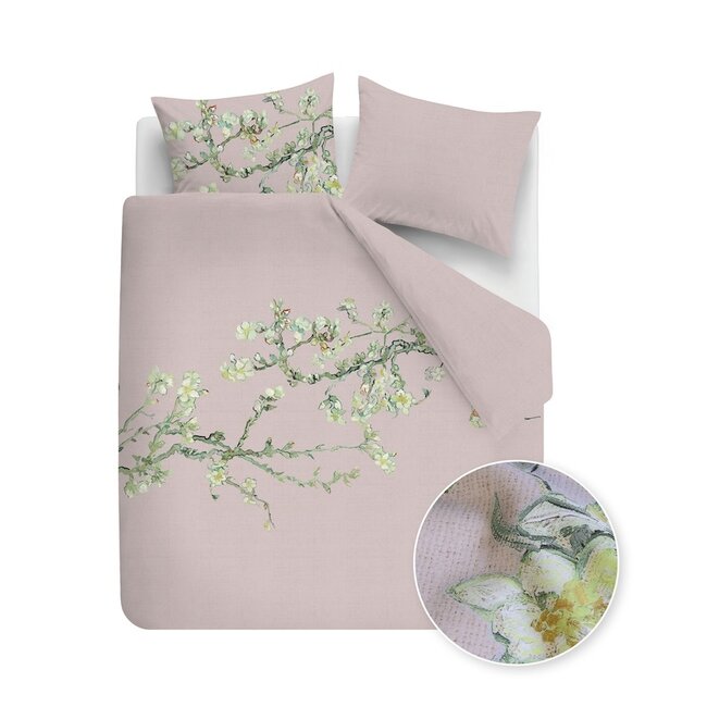 Beddinghouse x Van Gogh Museum Blossom Roze dekbedovertrek