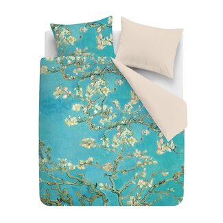 Beddinghouse x van Gogh Museum Beddinghouse x Van Gogh Museum Almond Blossom de Velours Blauw dekbedovertrek