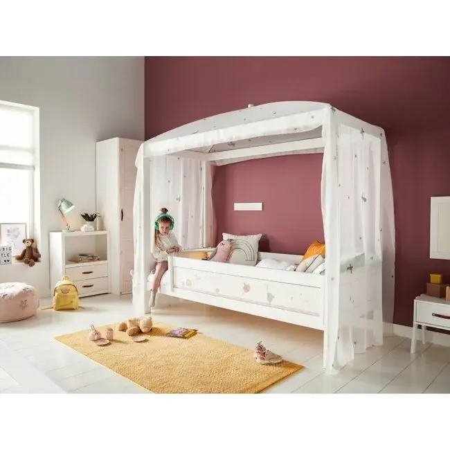 Lifetime 4-in-1 hemelbed wit met voile Showmodel