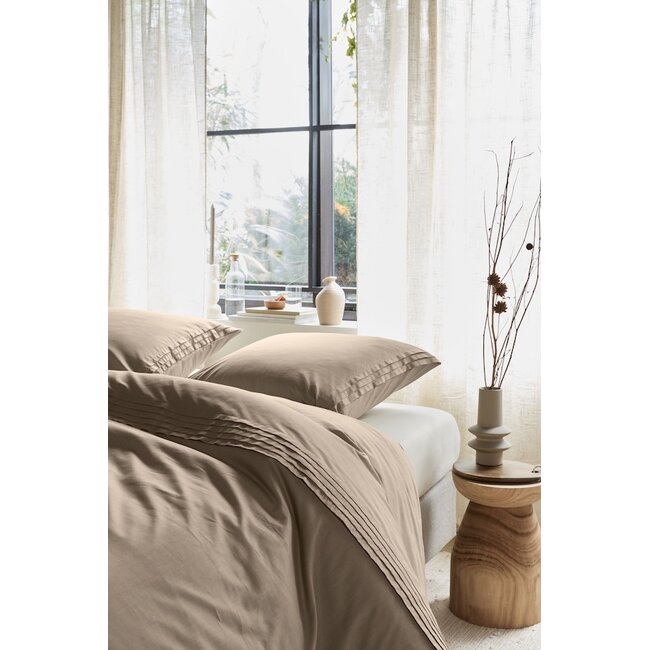 Beddinghouse Osiris Taupe dekbedovertrek
