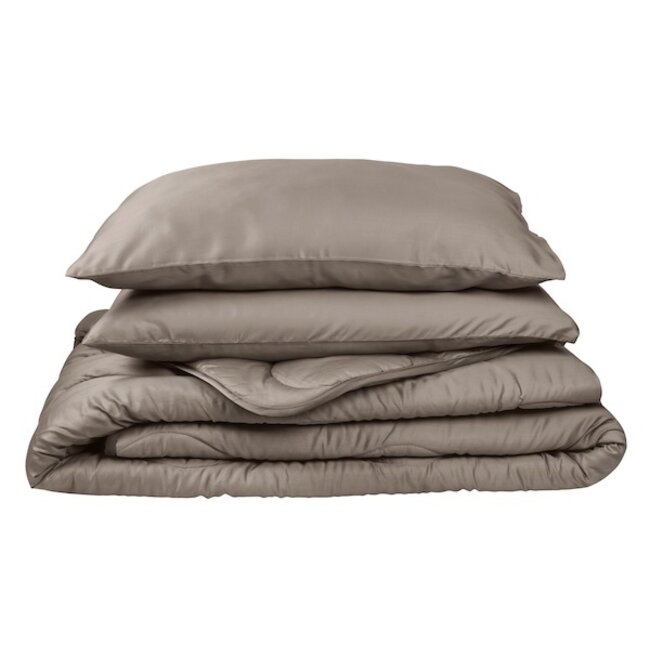 Beddinghouse Cocoon Lazy wasbaar dekbed Taupe