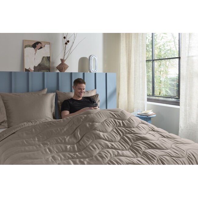 Beddinghouse Cocoon Lazy wasbaar dekbed Taupe