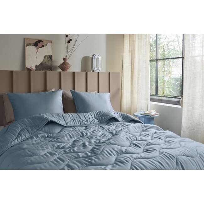 Beddinghouse Cocoon Lazy wasbaar dekbed Blauwgrijs