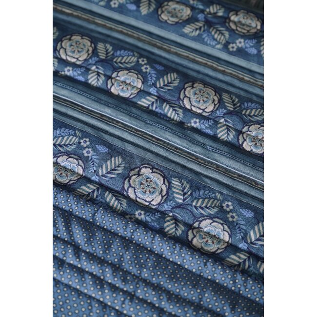 Pip Studio Rosa Rani Quilt Donkerblauw