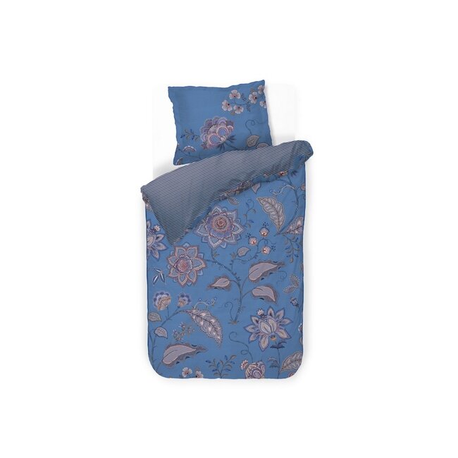 Pip Studio Mumbai Night Blauw dekbedovertrek