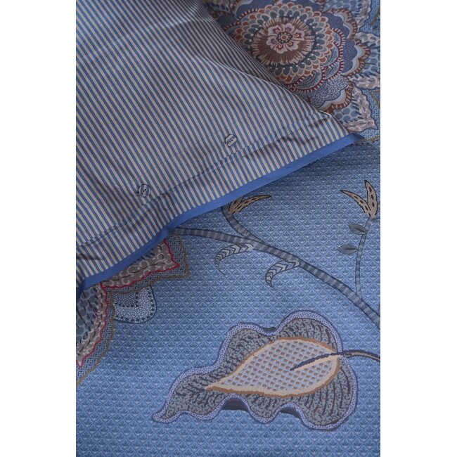 Pip Studio Mumbai Night Blauw dekbedovertrek