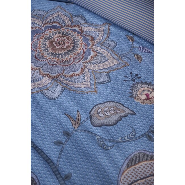 Pip Studio Mumbai Night Blauw dekbedovertrek