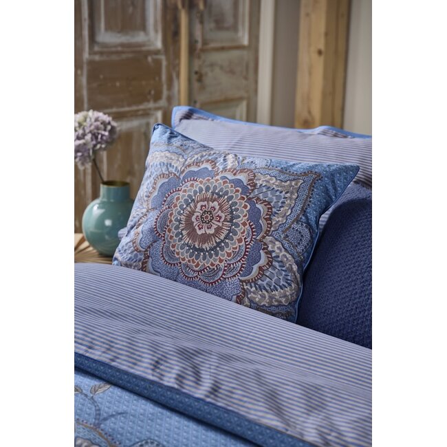 Pip Studio Mumbai Night Blauw dekbedovertrek