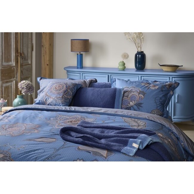 Pip Studio Mumbai Night Blauw dekbedovertrek
