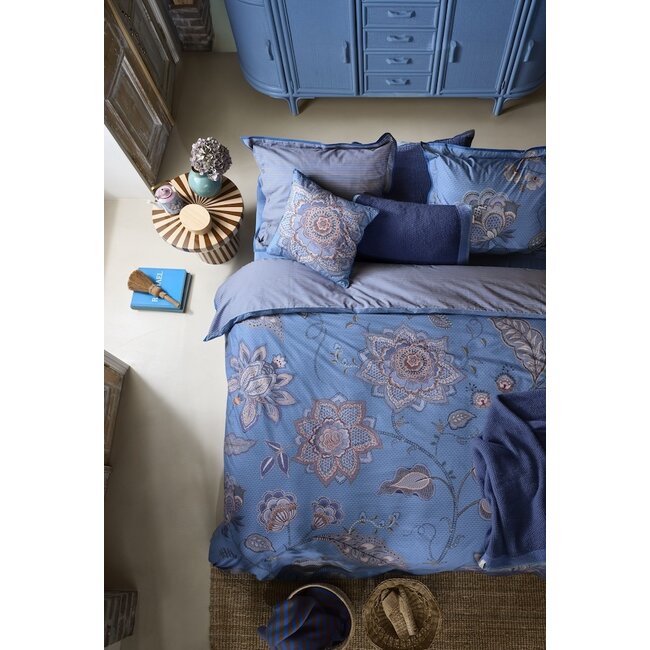 Pip Studio Mumbai Night Blauw dekbedovertrek