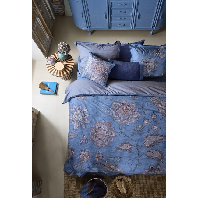 Pip Studio Mumbai Night Blauw dekbedovertrek