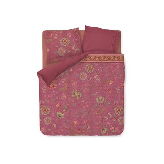 Pip Studio Pip Studio Mumbai Evening Donker roze dekbedovertrek