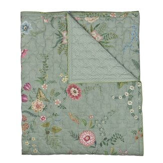 Pip Studio Pip Studio Everbloom Quilt Groen