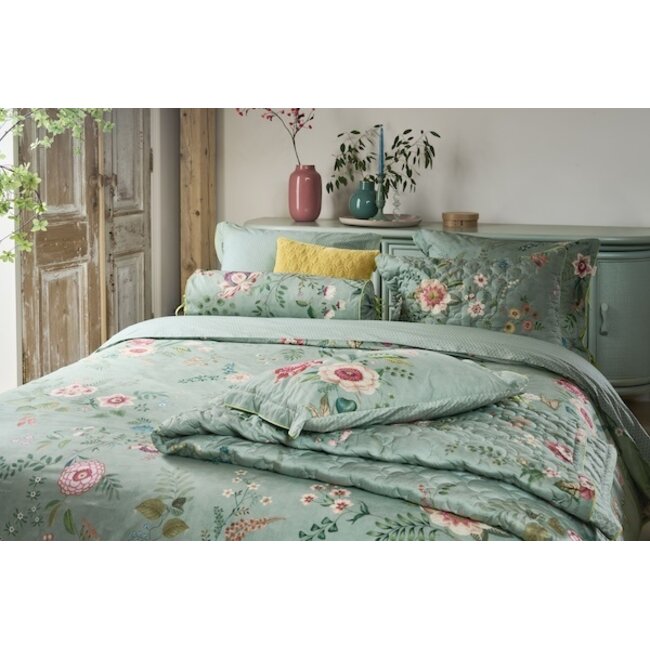 Pip Studio Everbloom Quilt Groen
