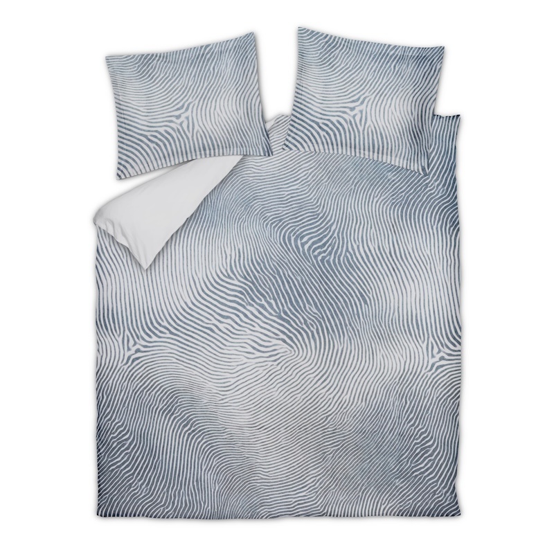 Vandyck Stumble faded denim dekbedovertrek