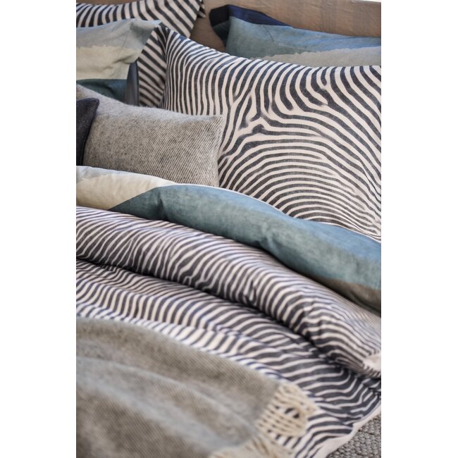 Vandyck Stumble faded denim dekbedovertrek