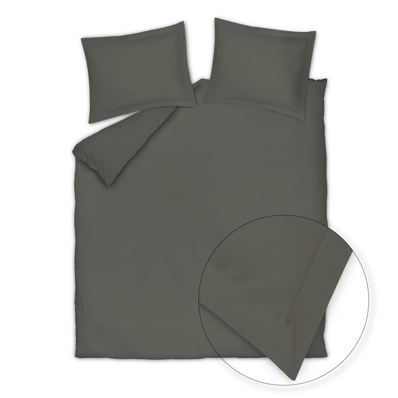 Vandyck Satin Bliss sage green dekbedovertrek