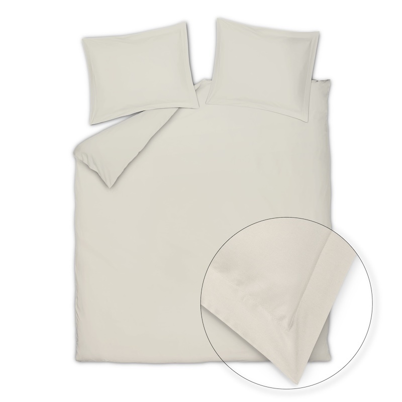 Vandyck Satin Bliss offwhite dekbedovertrek