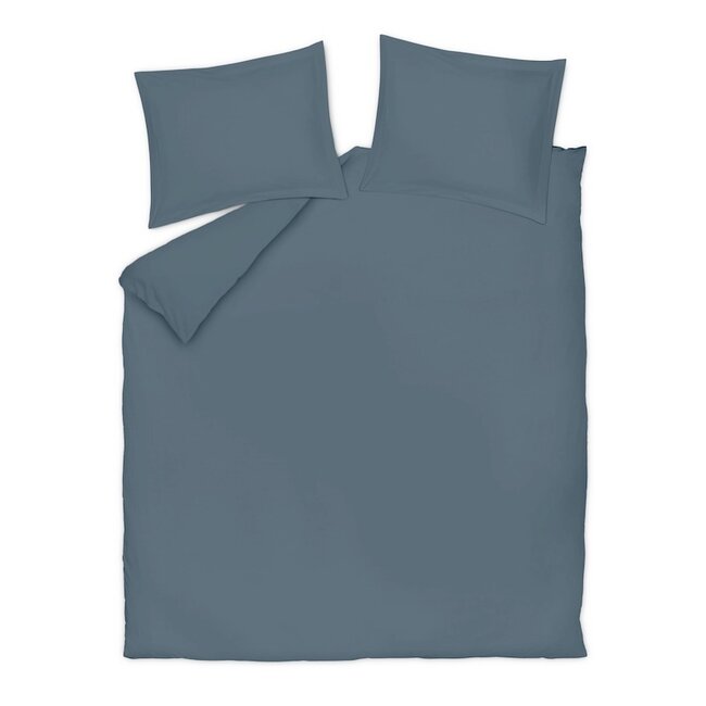 Vandyck Satin Bliss faded denim dekbedovertrek