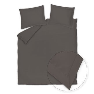 Vandyck Vandyck Satin Bliss espresso dekbedovertrek