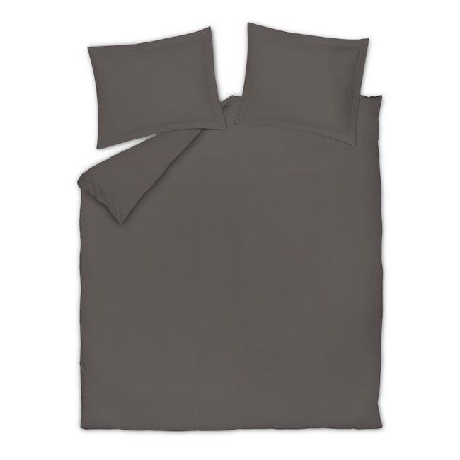 Vandyck Satin Bliss espresso dekbedovertrek