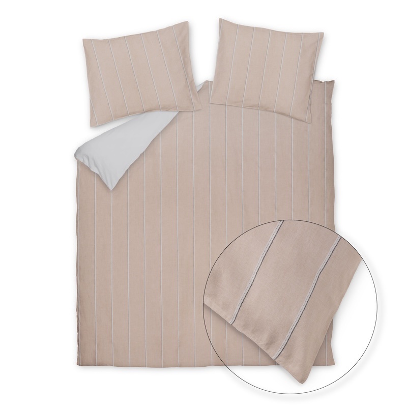 Vandyck Pure Linea blush dekbedovertrek
