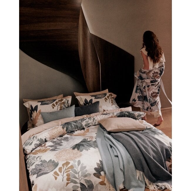 Vandyck Organic Glow faded denim dekbedovertrek