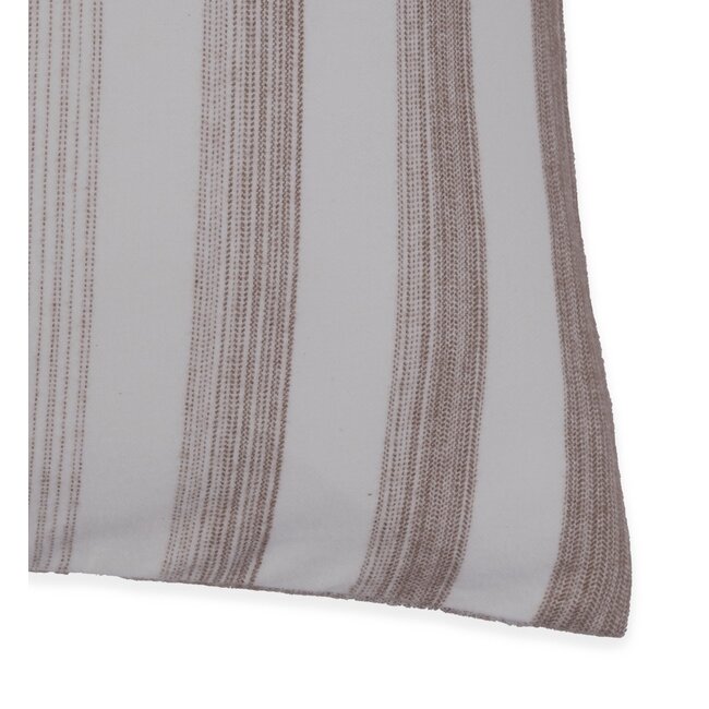 Vandyck Home Brenta dark truffle dekbedovertrek