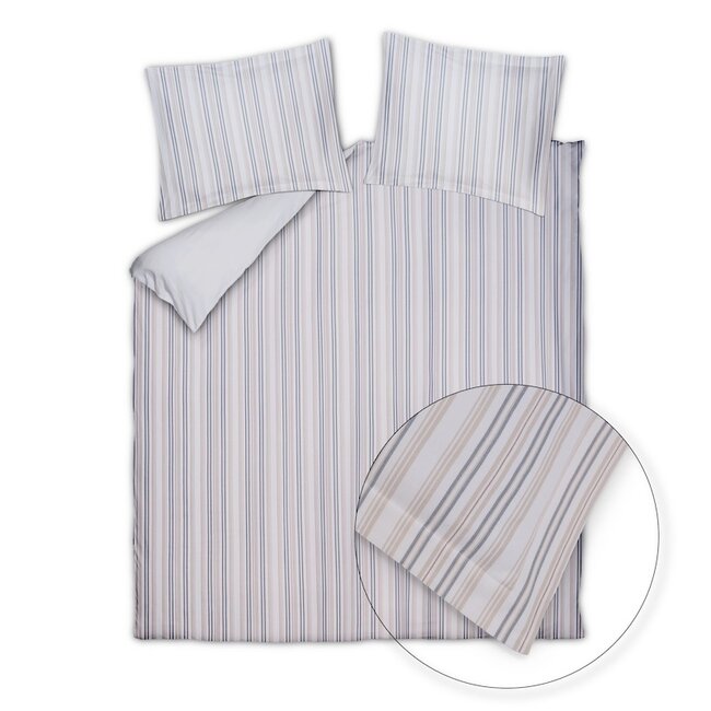 Vandyck Flanel Timber offwhite dekbedovertrek