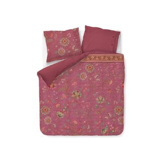 Pip Studio Pip Studio Mumbai Evening Donker roze kussensloop