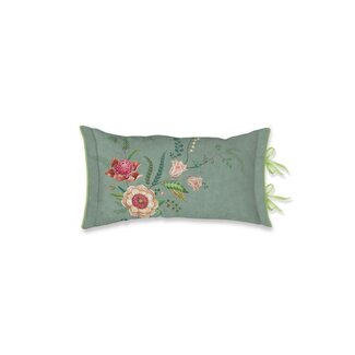 Pip Studio Pip Studio Everbloom Cushion Groen