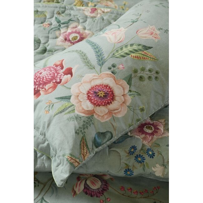 Pip Studio Everbloom Cushion Groen