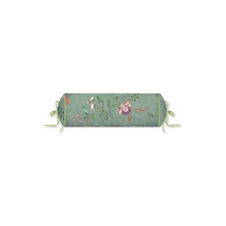 Pip Studio Pip Studio Everbloom Roll Cushion Groen