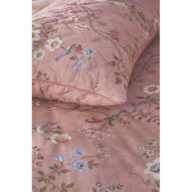 Pip Studio Lotus Lullaby Quilted Cushion Roze