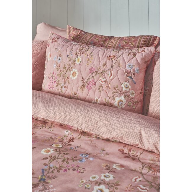 Pip Studio Lotus Lullaby Quilted Cushion Roze