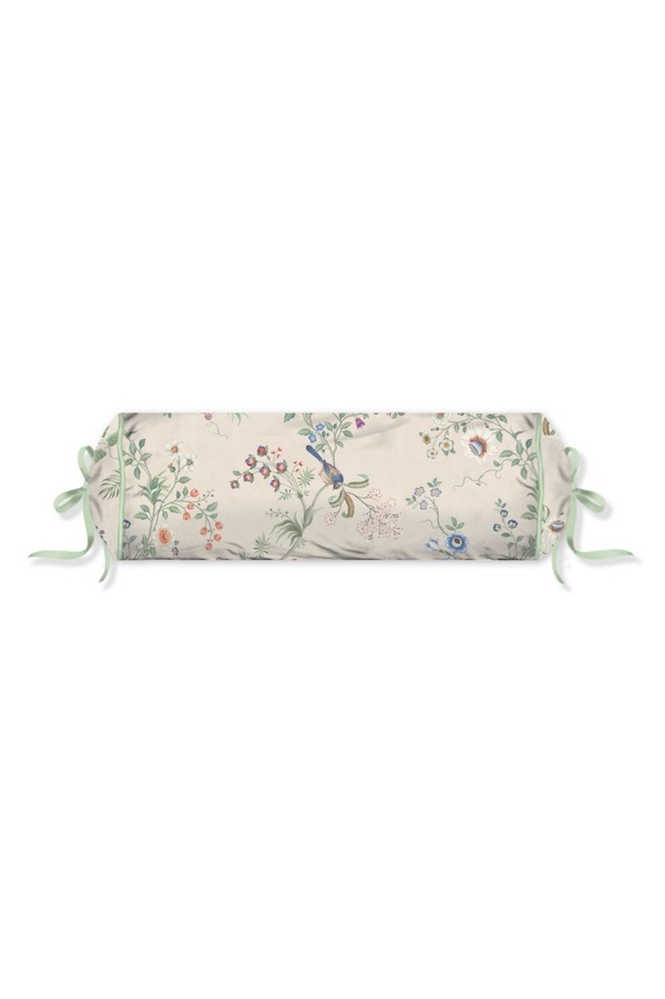 Pip Studio Lotus Lullaby Roll Cushion Gebroken wit